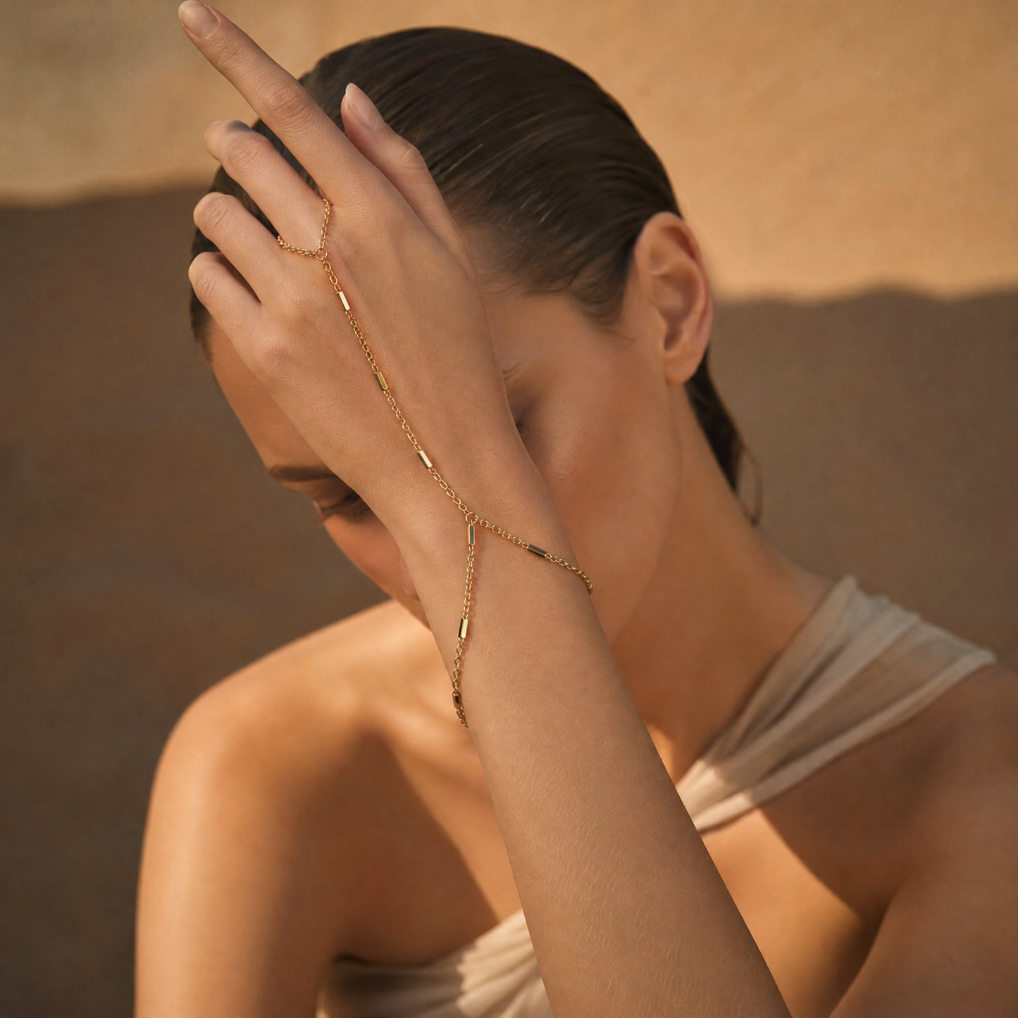 Hand Chain Bracelet editorial
