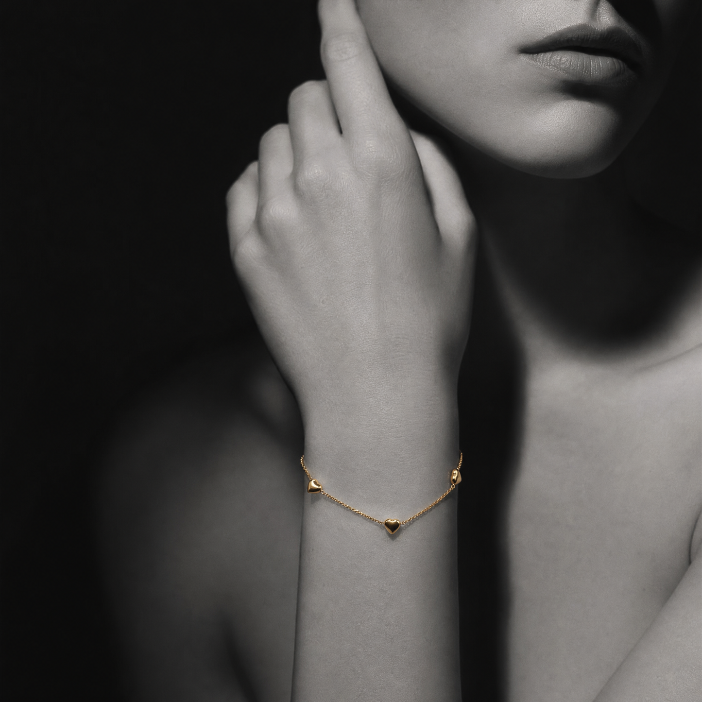 Heart Station Bracelet editorial