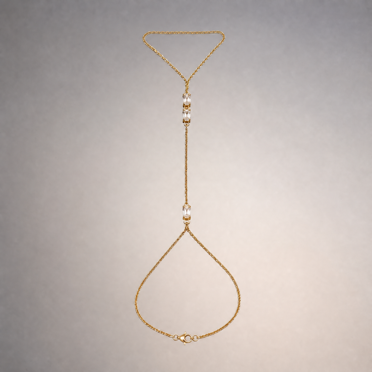 Baguette Hand Chain