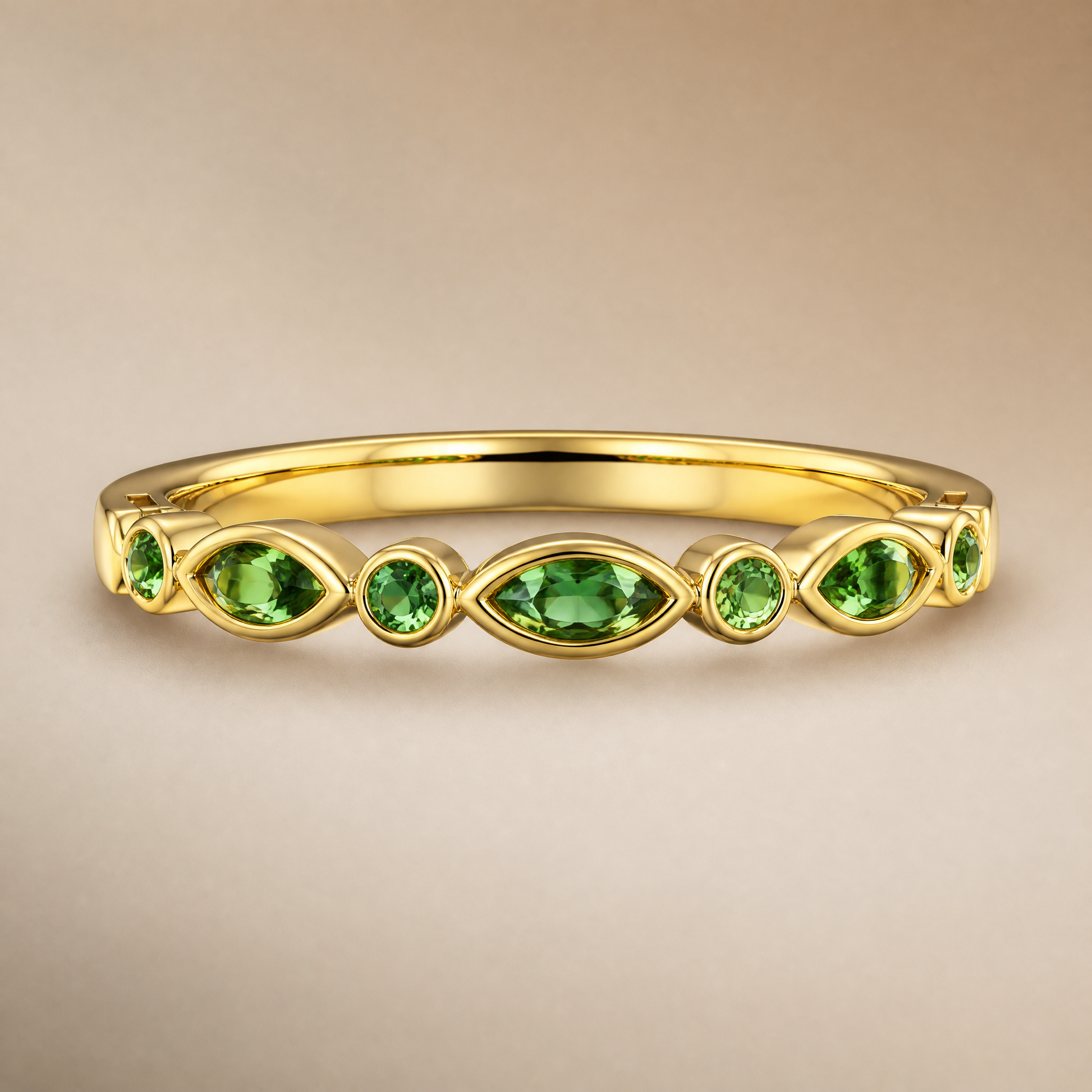 Evergreen Marquise Band