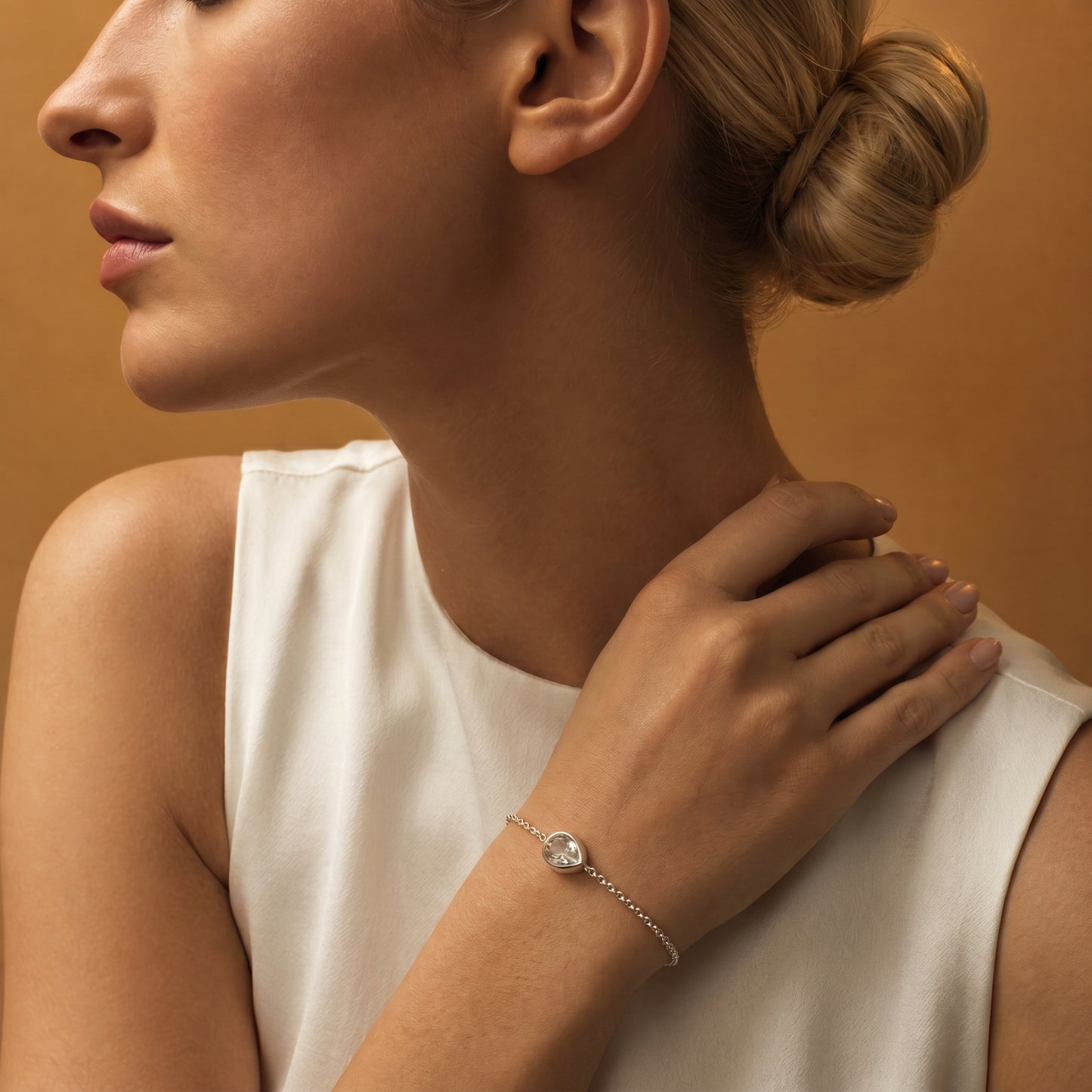 Teardrop Bracelet editorial
