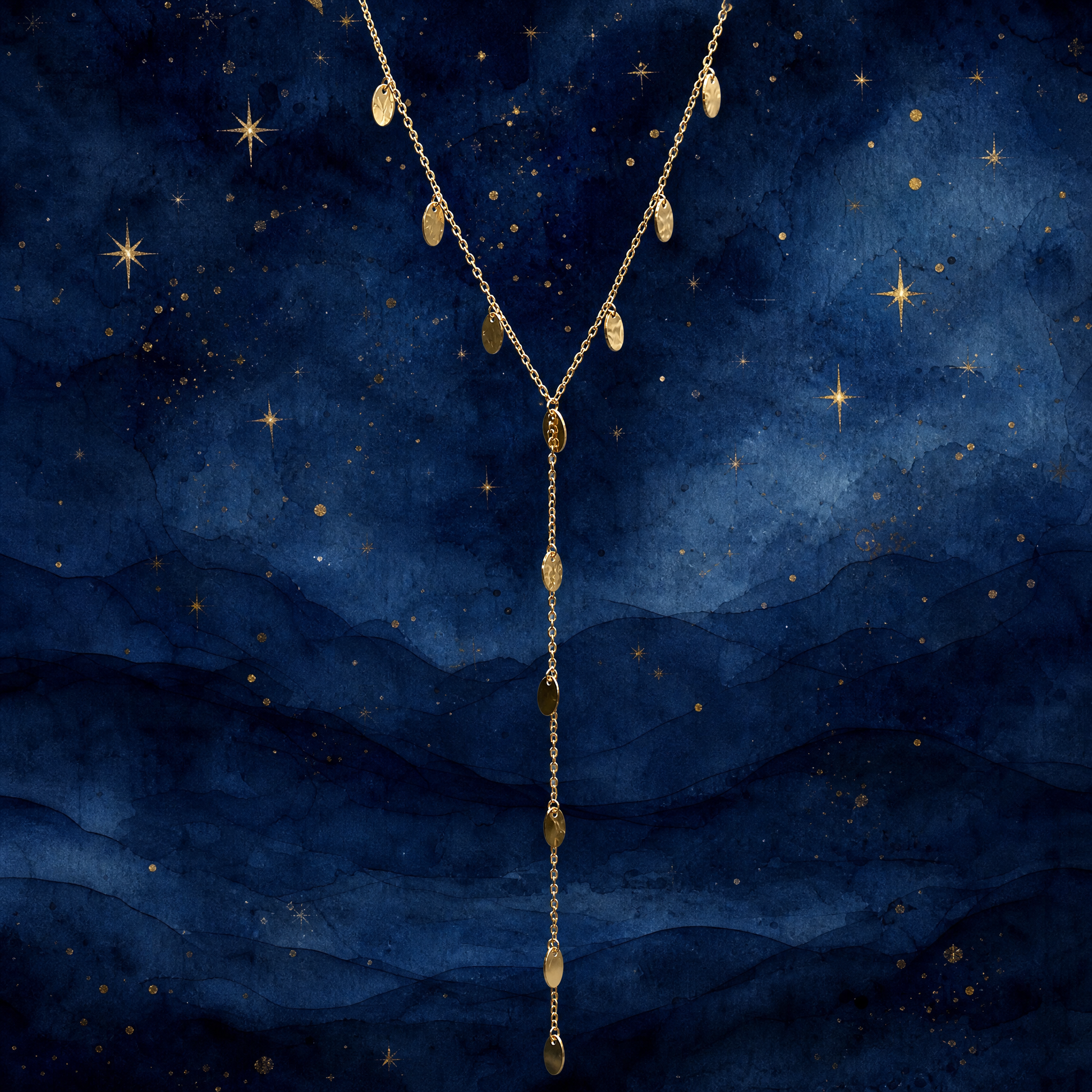 Disc Drop Lariat