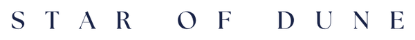 Star of Dune wordmark navy