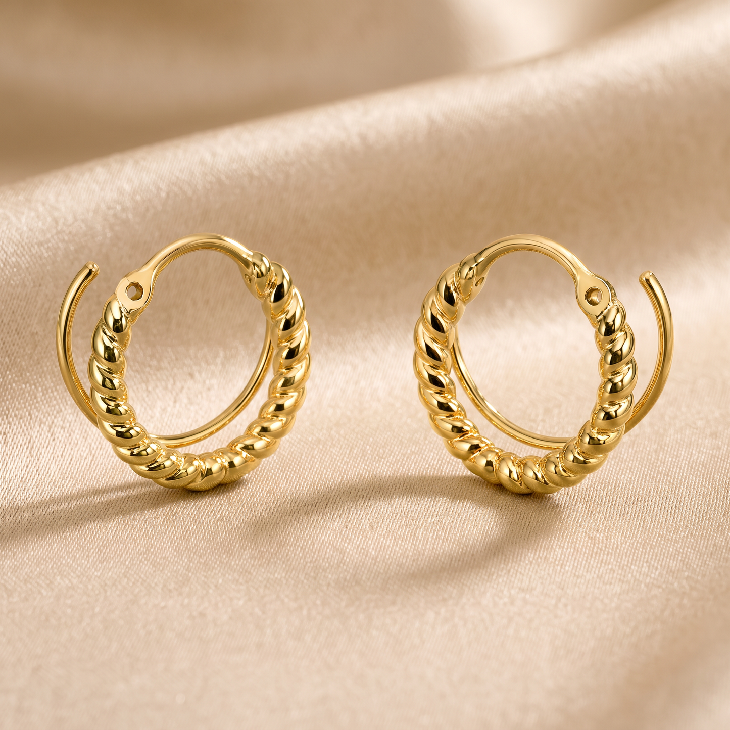 Twist Duo Hoops